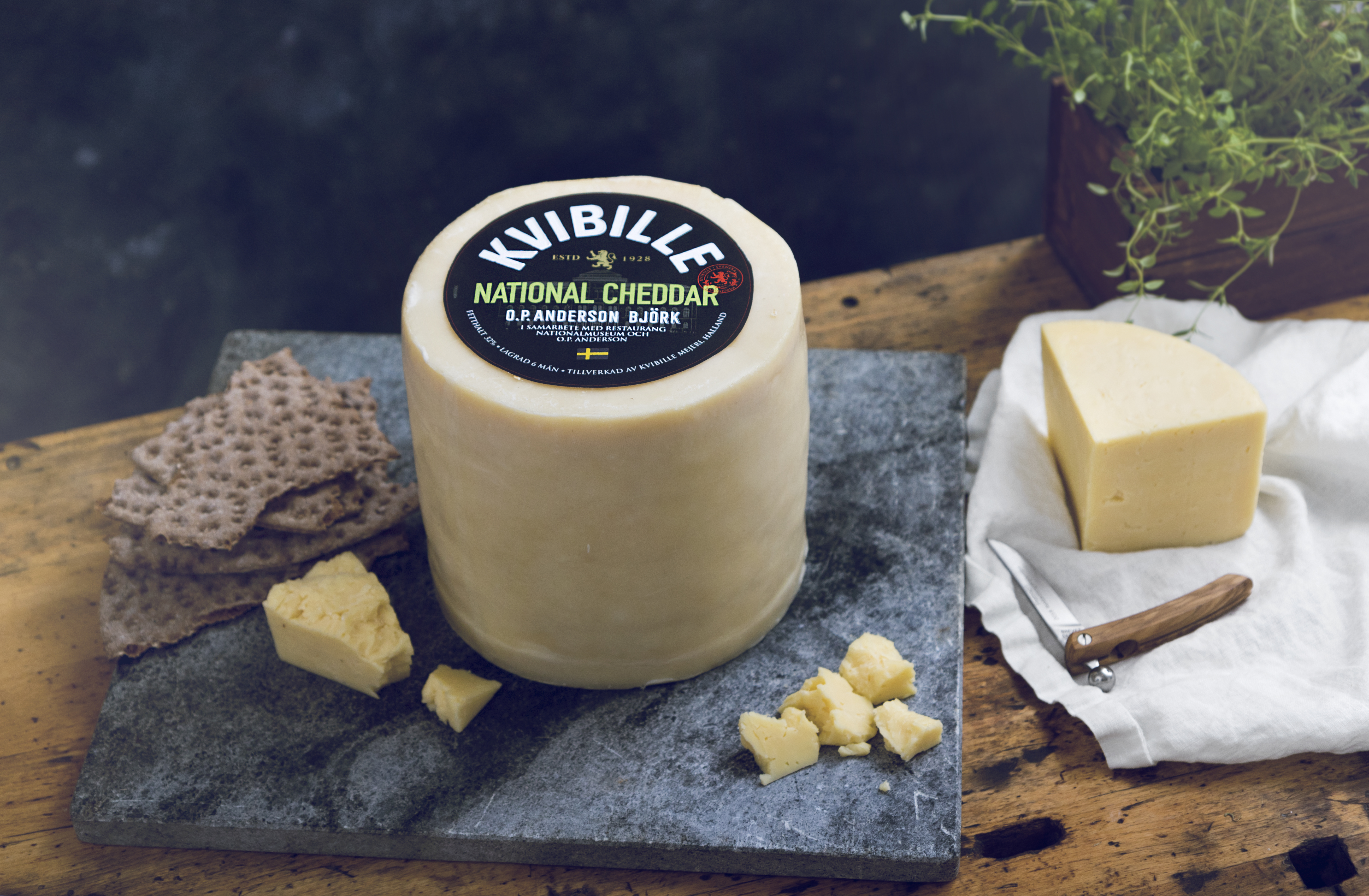 Kvibille lanserar National Cheddar tillsammans med prisbelönt kock