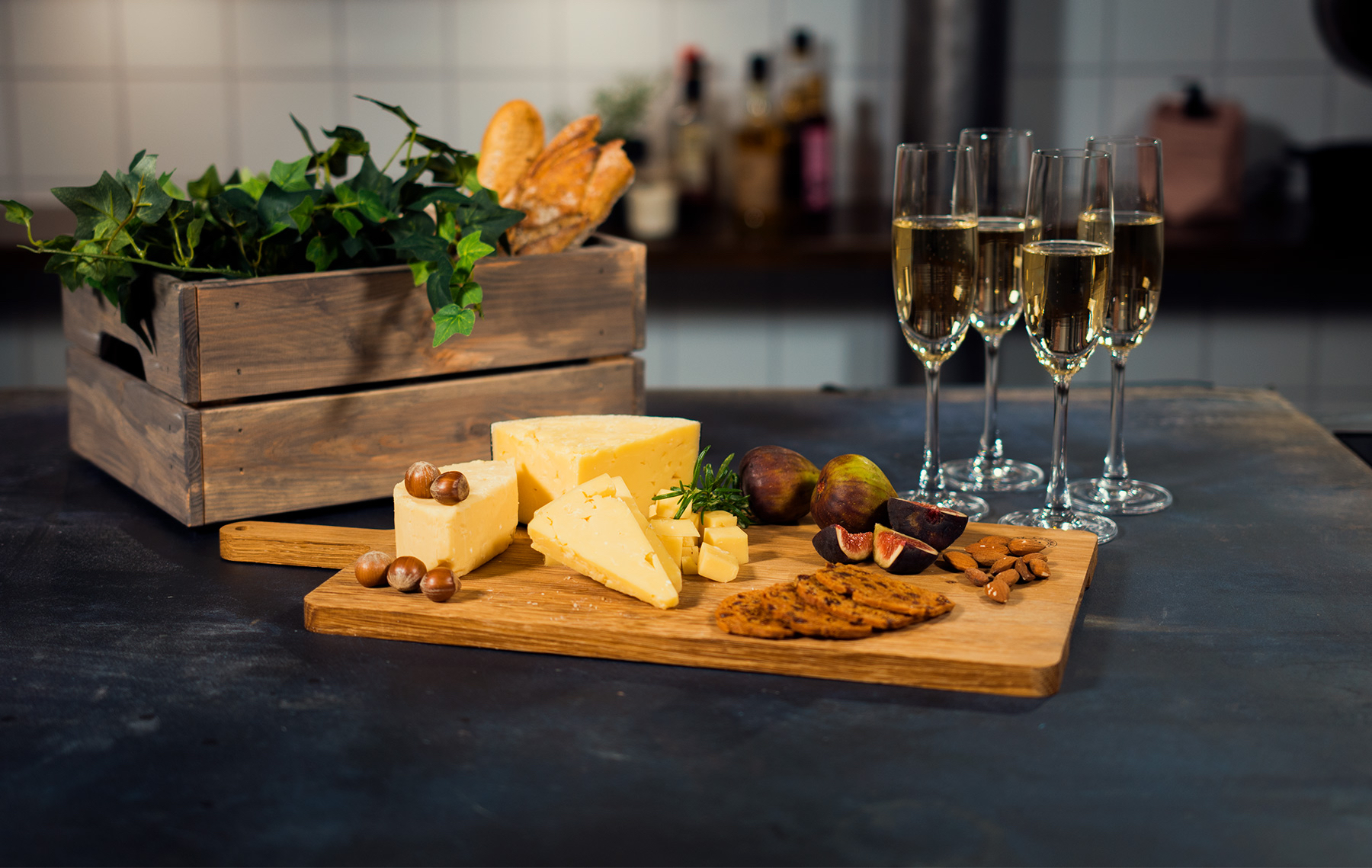 Frida tipsar: Champagne och ost till nyår